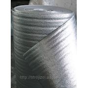 Вспененный полиэтилен ламинированный металлизированной пленкой, пенофол 5мм фото