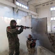 Организация игр по военному внеаренному лазертагу в Киеве. Дни рождения, корпоративы в стиле милитари. Прокат снаряжения для игр. фото