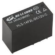 Реле HLS-14F2 (12VDC) ток-16A/контакты-1С