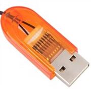 Картридер кардридер MicroSD/TransFlash/T-Flash/TF USB2.0 фотография