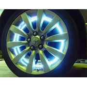 Подсветка светодиодная светящиеся автомобильные диски технологии «LED WHEELS» фото