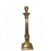 База Laura Ashley от настольной лампы Corintian (Antique Brass) масивная с квадратным основанием фото