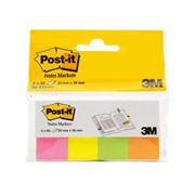 Закладки клейкие POST-IT Professional, бумажные, 20 мм, 4 цвета х 50 шт., 670-4N фотография
