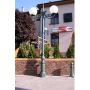 Фонарные столбы для уличного освещения фотография