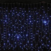 Светодиодная гирлянда Curtain 912 LED Черная фотография