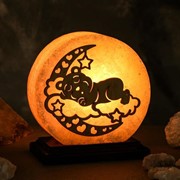 Соляная лампа 'Мишутка', 16 см, 2-3 кг фото