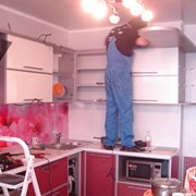 Установка и демонтаж мебели, кухонных гарнитуров в фото