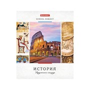 Тетрадь предметная УЧЕНЬЕ СВЕТ 48л, обложка картон, ИСТОРИЯ, клетка, подсказ, BRAUBERG ЭКО (20 шт.) фотография