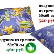 Подушка из гречихи для сна фотография