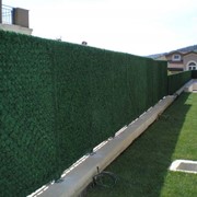 Забор декоративный с эффектом живой изгороди.