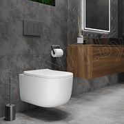 Подвесной унитаз Roxen Vortex Tornado 530160-01 Rimless Soft Close фото