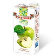 Соки. Натуральный яблочный сок “Соки Украины“. Производство натурального яблочного сока. Соки растительные фото
