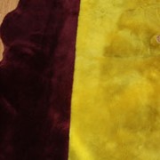 Шкура овчины меховая выделанная цветная фото
