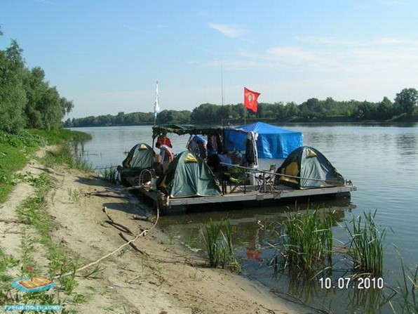Сплав по Дону на плотах Ростов