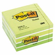 Куб Post-it , 76х76 мм, зеленая пастель, 450 л фотография