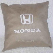 Подушка бежевая Honda бел фото