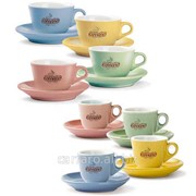 Кофейная посуда “Carraro“ (цветная линия) для баров, ресторанов, кафе фото
