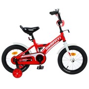 Велосипед 14“ Graffiti Storman, цвет красный/белый фото