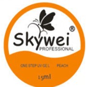 Гель “Skywei“ 15мл камуфлирующий персик УЦЕНКА! фото