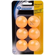 Мячи для настольного тенниса Donic Prestige 2, 6 штук, оранжевый фотография