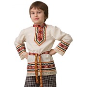 Карнавальный костюм Батик Рубашка вышиванка славянская детская, 36 (146 см) фото