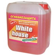 Пропитка “White House“ ОГНЕБИОЗАЩИТА 10л c индикатором фото