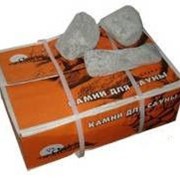Камень для бани и сауны Талькохлорит шлифованный коробка 20 кг