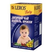 LEROS baby Детский чай кашель, бронхи № 20 по 1,5 г. фотография