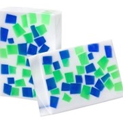 Мыло с кубиками ручной работы “Ваниль“ фото
