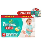 Трусики Pampers Pants 4 (9-14 кг) 104 шт фото