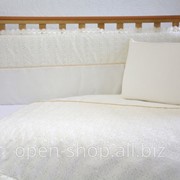 Детский постельный комплект Veres “Cream Ivy“ 6 единиц фотография