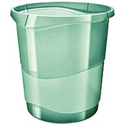 Корзина для мусора Esselte Colour Ice, 14 л, зеленый