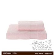 Полотенце для ванной Soft Cotton ELEGANCE хлопковая махра розовый 50х100 фотография