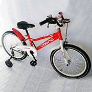Велосипед 20 дюймов N-100 RUEDA UOONA красный фотография