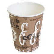 Бумажный стакан для горячих и холодных напитков Coffee 250 мл фото