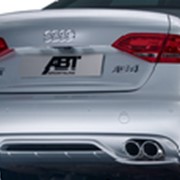 Комплект 2: Задний спойлер+глушитель ABT для Audi A4 (8K)
