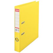 Регистратор Esselte VIVIDA Plus, пластик, 50мм, желтый фото