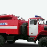 Автоцистерна пожарная АЦ-10,0-40 на шасси Урал-4320 фото
