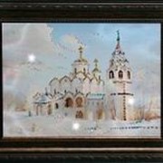 Картина Церковь с кристаллами Swarovski (1414) фото