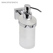 Дозатор для жидкого мыла IDDIS Mirro Plus, EDIMBG0i46, матовое стекло, латунь фото