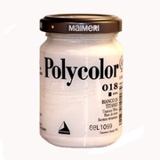 Акриловая краска polycolor, 140 мл, белила титановые Арт. 1220018 фотография