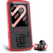 Проигрыватель MP3 Energy Sistem MP4 Slim 3 Ruby Red (4GB, Hi-Fi In-ear EarPhones, Radio FM, microSD) фото