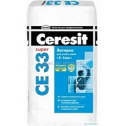 Затирка Ceresit СЕ-33 Super №01 (белый) 2-5мм, 5кг фото