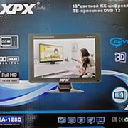 Портативный цифровой телевизор XPX EA-128D 13" (DVB T2/ 3D / USB / SD)