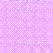 Салфетка для декупажа Мелкие цветочки розовый фон фотография
