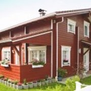 Финские брусовые дома Kleingarten фото