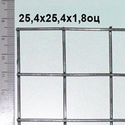 Сетка сварная оцинкованная 25,4*25,4*1,8 мм (цинка до 50 г/м2) Из этой сетки изготавливают клетки для кроликов фотография