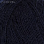 Пряжа “Sekerim Bebe“ 100% акрил 320м/100гр (58 темно-синий) фотография