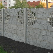 Декоративные заборы из бетона