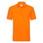 Поло “Premium Polo“, оранжевый_XL, 100% х/б, 180 г/м2 фото